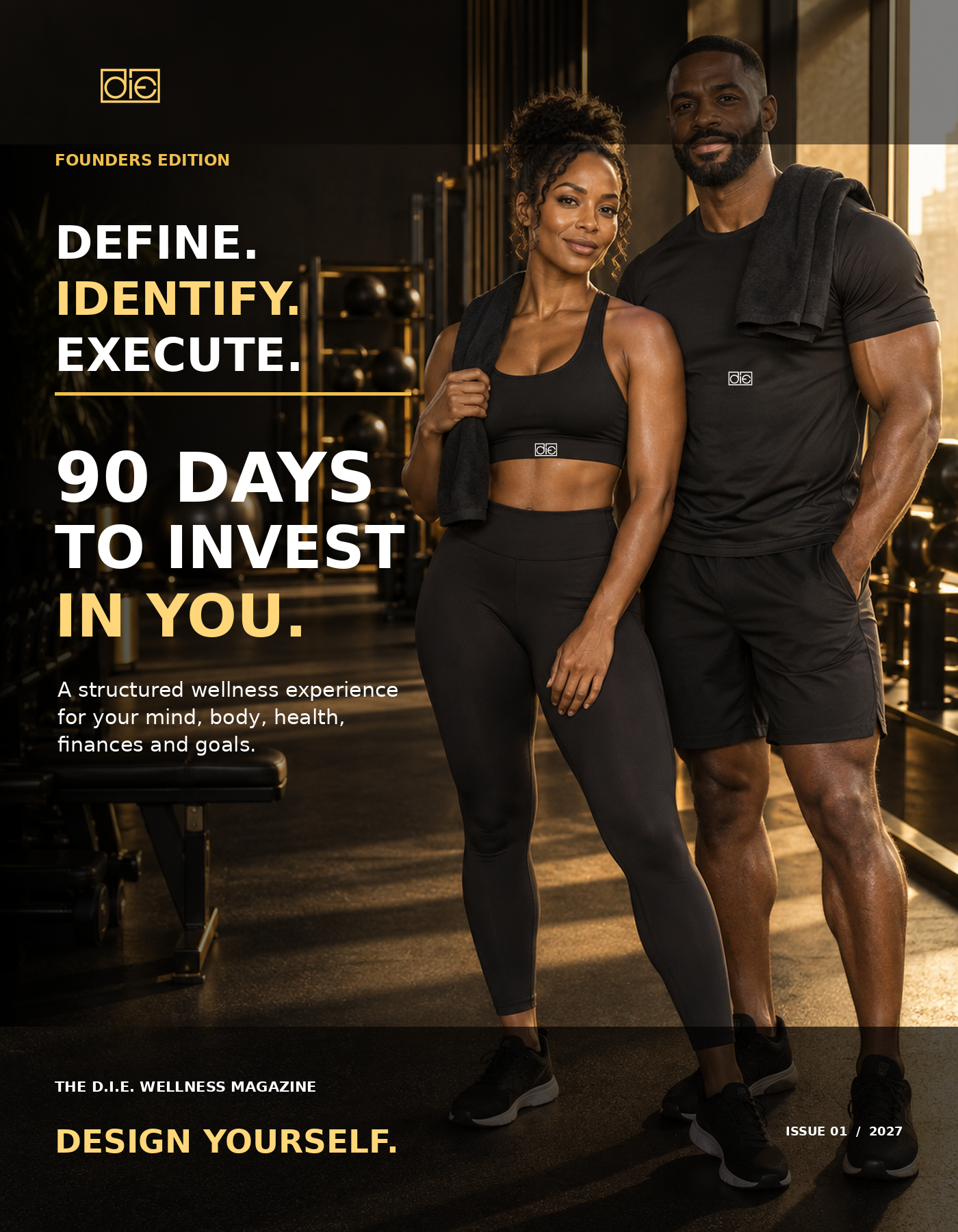 D.I.E. Wellness Magazine Issue 01 cover