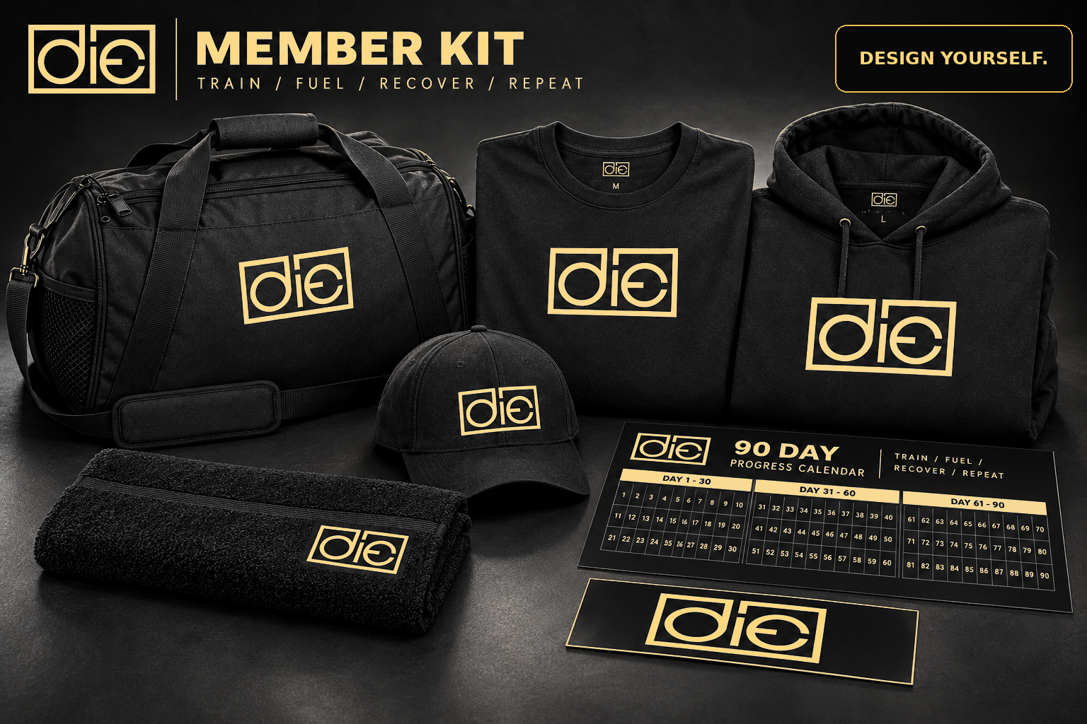 D.I.E. 90-day program Member Kit